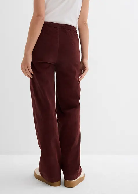 Pantaloni in velluto di misto cotone, bonprix