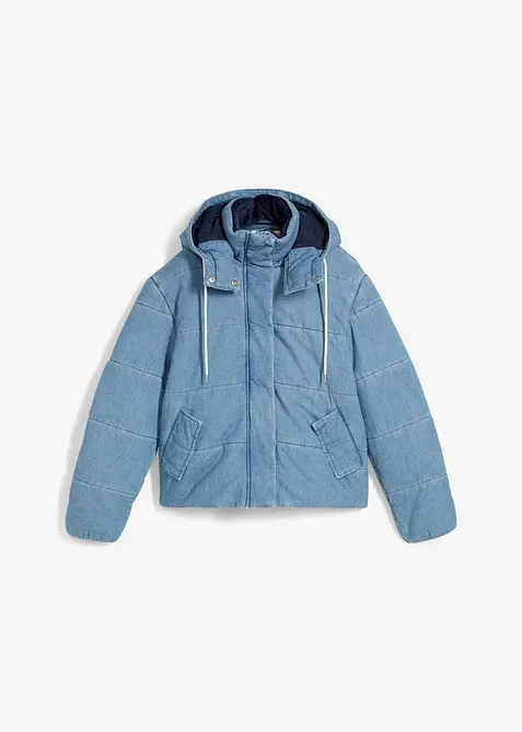 Giacca trapuntata in denim, bonprix