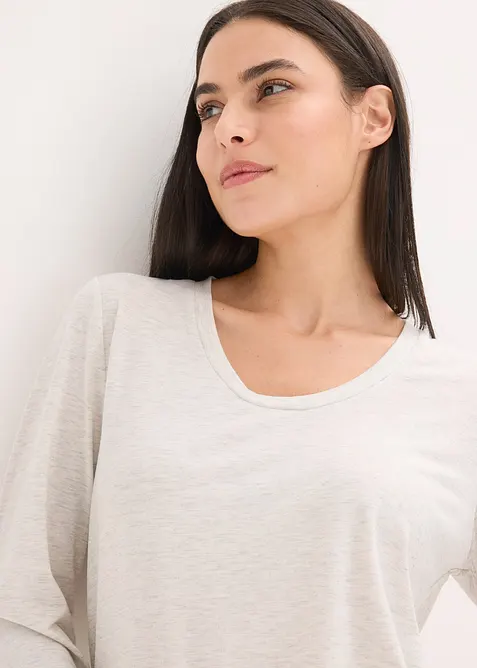 Pigiama estivo loungewear in materiale morbido leggero, bonprix