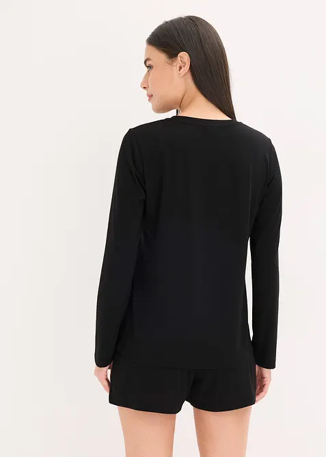 Pigiama estivo loungewear in materiale morbido leggero, bonprix