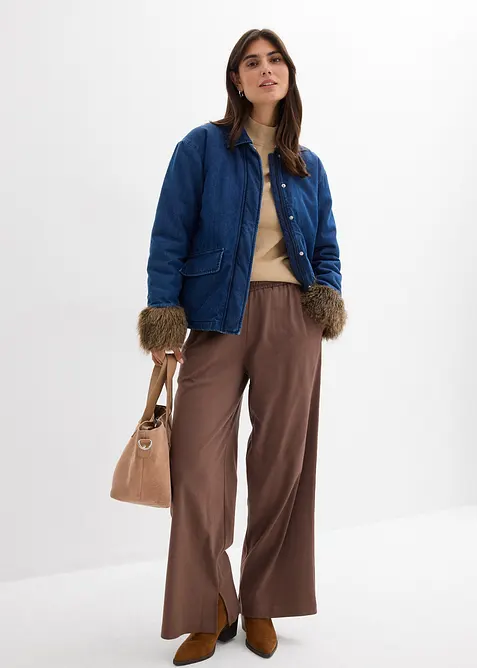 Giacca di jeans leggermente imbottita, bonprix