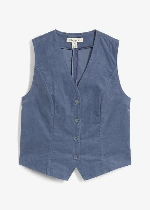 Gilet in velluto, bonprix