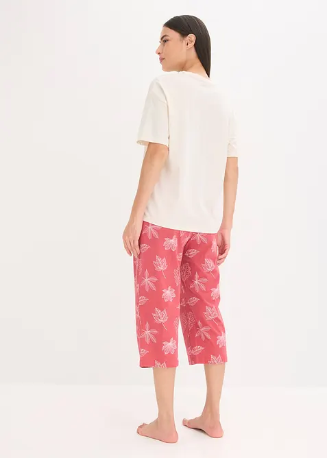 Pigiama corto in puro cotone biologico, bonprix