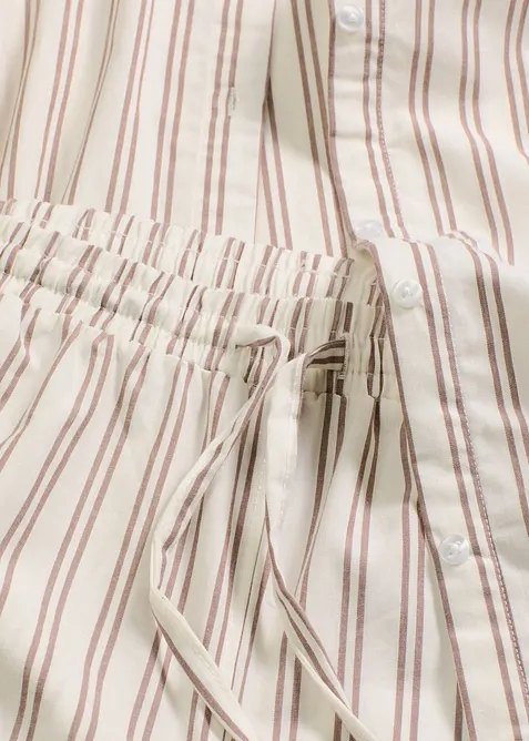 Tuta da casa oversize in tessuto di cotone, bonprix