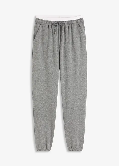 Pantaloni loungewear in felpa con tasche, bonprix