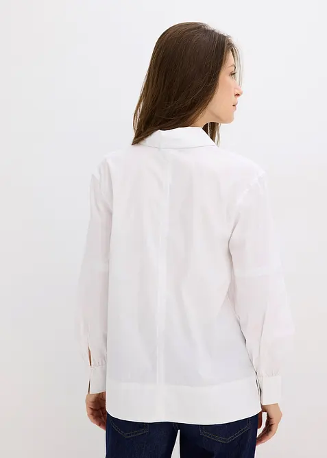 Blusa oversize con maniche voluminose, bonprix