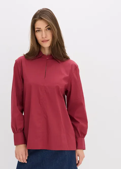 Blusa oversize con maniche voluminose, bonprix