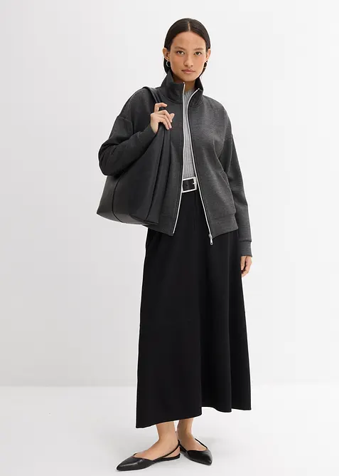Giacca oversize in misto viscosa, bonprix