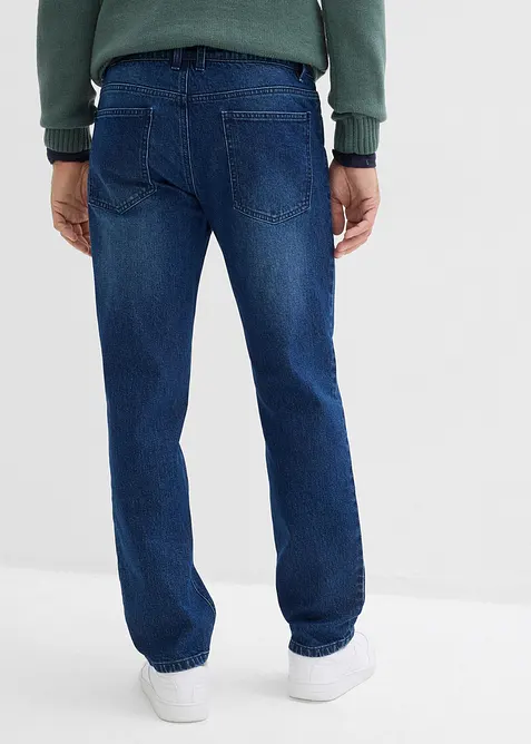 Jeans elasticizzati relaxed fit, straight, bonprix