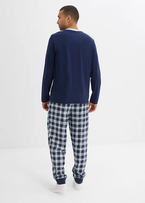 Pigiama con cotone e maniche lunghe, bonprix