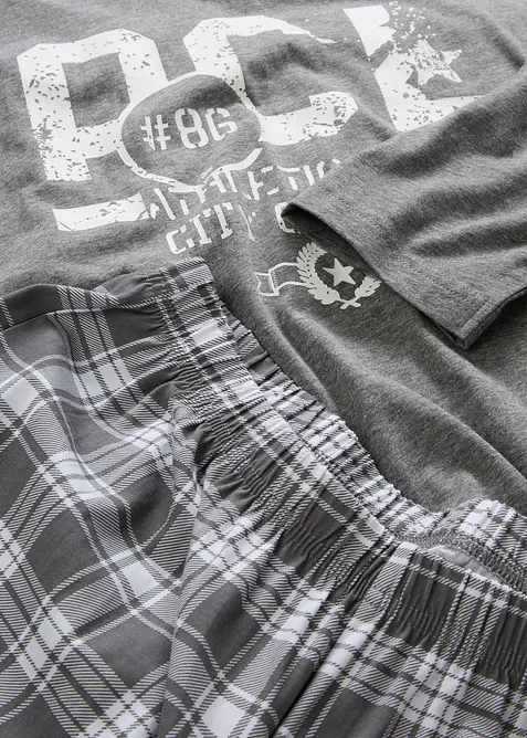 Pigiama con cotone e maniche lunghe, bonprix