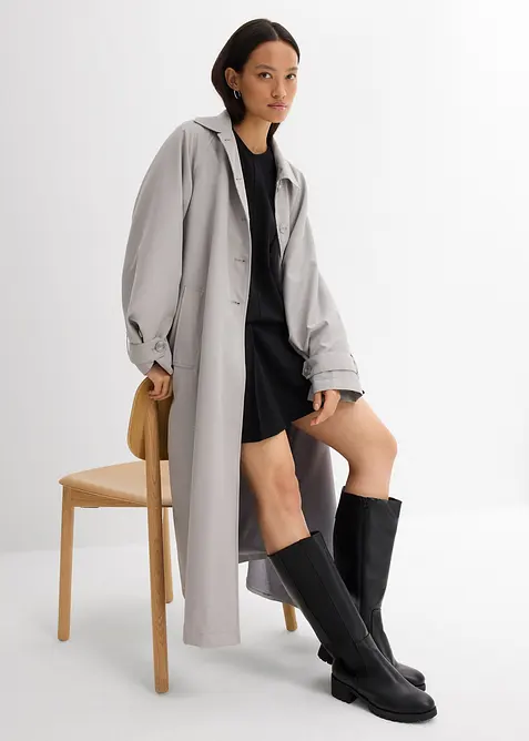 Minigonna in morbido punto di Roma, bonprix