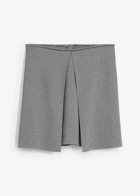 Minigonna in morbido punto di Roma, bonprix