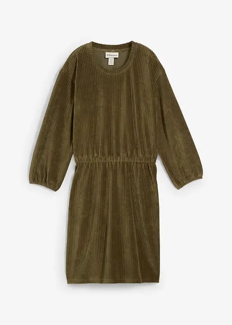 Abito in velluto a coste elasticizzato, bonprix