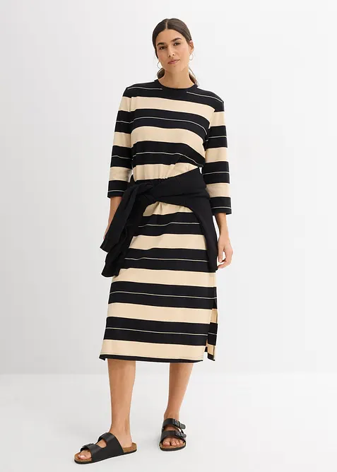 Abito in maglina di puro cotone, bonprix