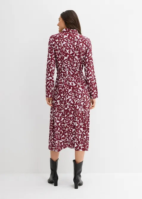 Abito chemisier in viscosa fluente, bonprix