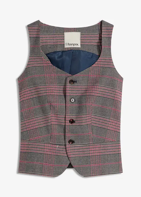 Gilet in stile sartoriale, bonprix