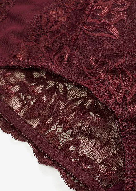 Slip alto con pizzo delicato, bonprix