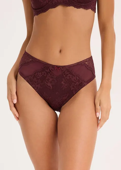Slip alto con pizzo delicato, bonprix