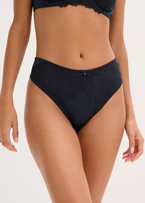 Perizoma alto lucido (pacco da 2), bonprix