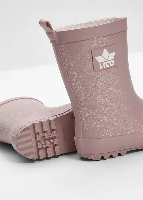 Stivaletti di gomma glitterati della Lico, Lico