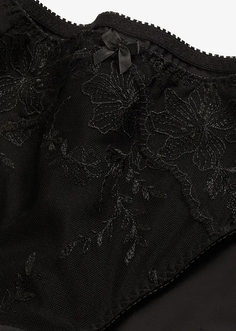 Slip alto con ricami, bonprix