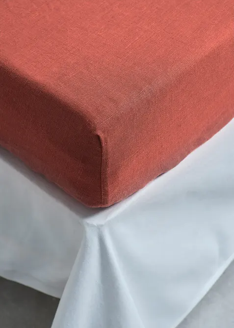 Lenzuolo con angoli in lino, bonprix