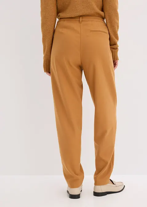 Pantaloni in tessuto in barrel shape, bonprix