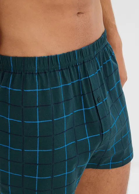 Boxer larghi in morbido jersey di cotone (pacco da 3), bonprix