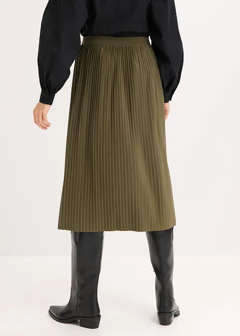 Gonna fluente in jersey misto viscosa, bonprix