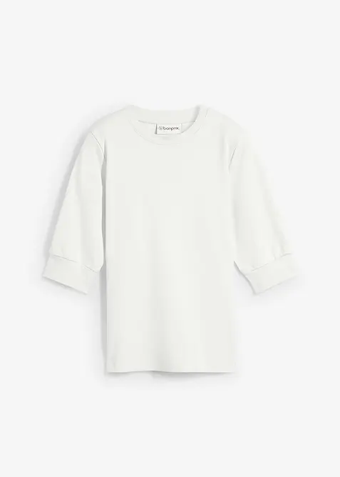 Maglia con maniche a sbuffo, bonprix