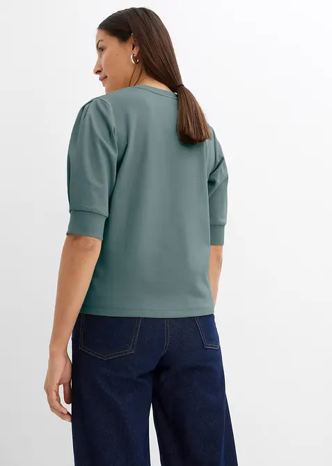 Maglia con maniche a sbuffo, bonprix