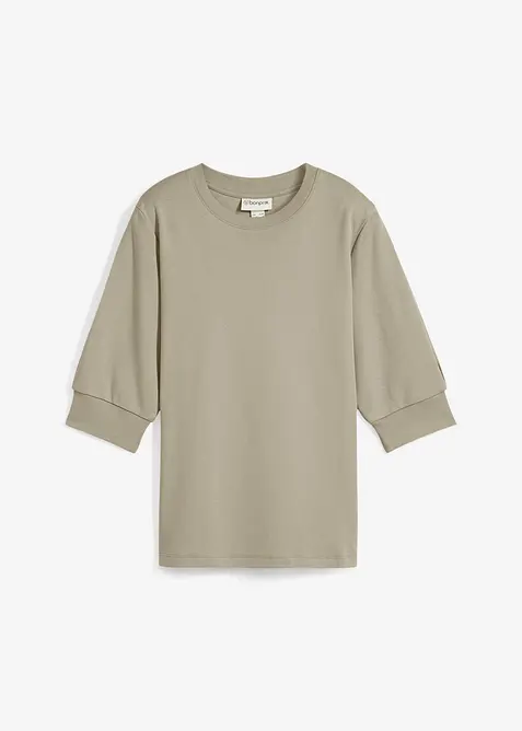 Maglia con maniche a sbuffo, bonprix