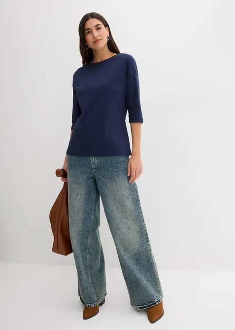 Maglia in puro cotone, bonprix