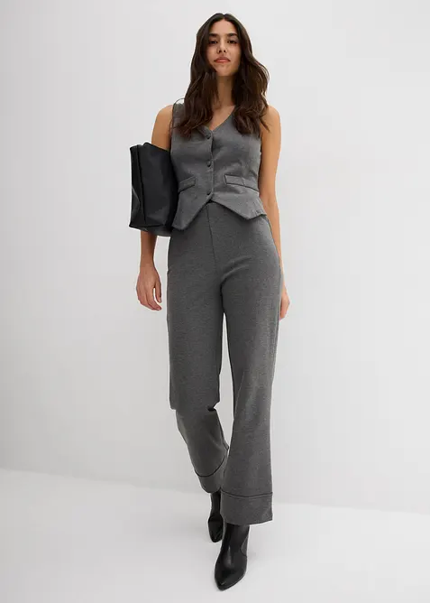 Gilet in misto viscosa, bonprix