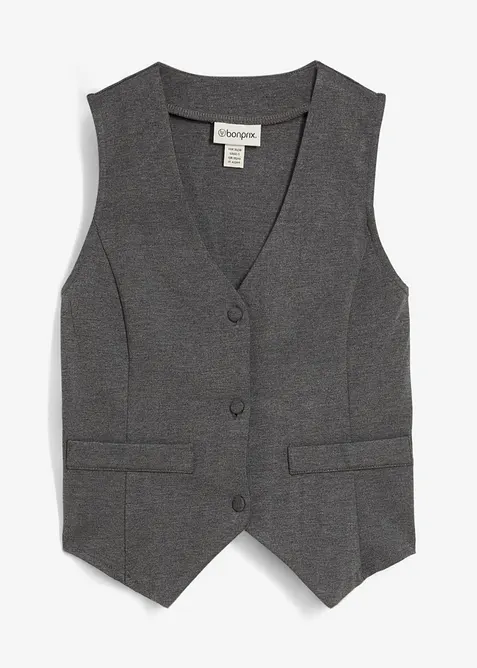 Gilet in misto viscosa, bonprix