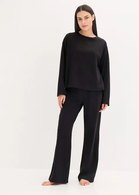 Tuta da casa oversize in cotone morbido, bonprix