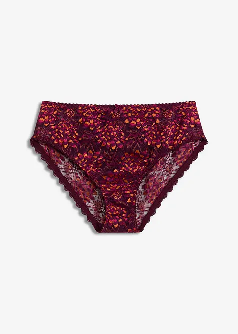 Slip alto in pizzo delicato, bonprix