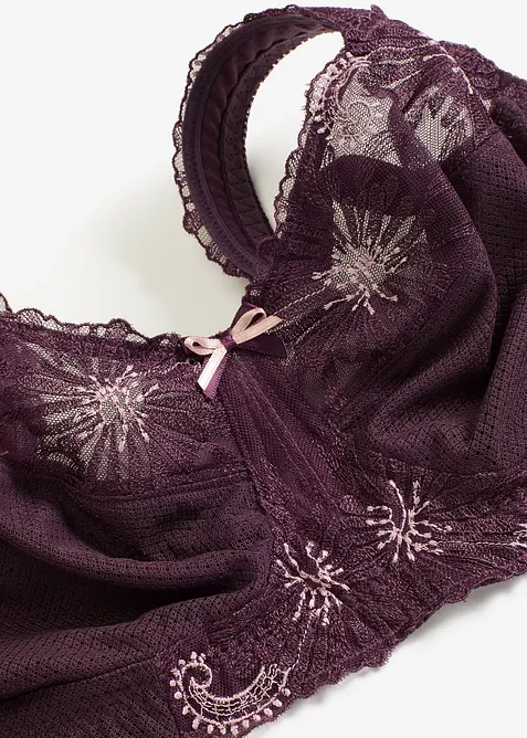 Reggiseno contenitivo senza ferretto con spalline imbottite, bonprix