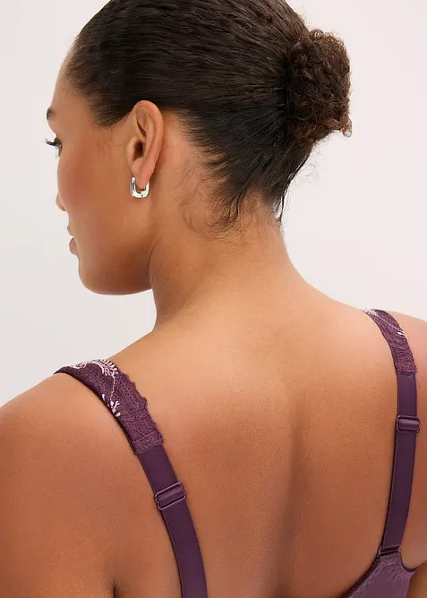 Reggiseno contenitivo senza ferretto con spalline imbottite, bonprix