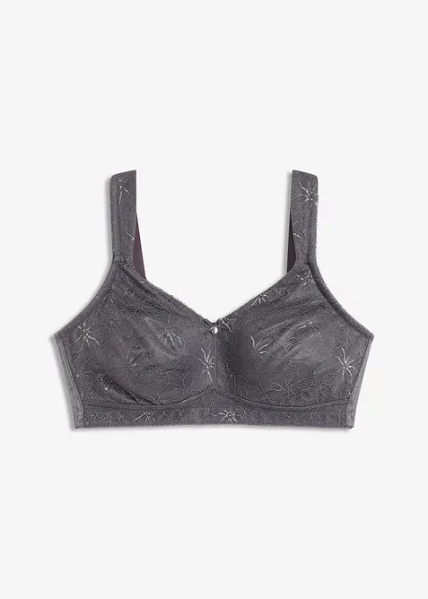 Reggiseno contenitivo senza ferretto con spalline imbottite, bonprix