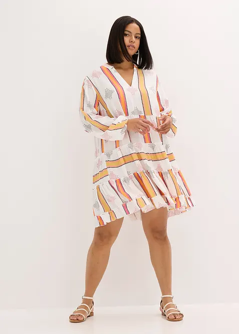 Abito tunica in viscosa fluente, bonprix