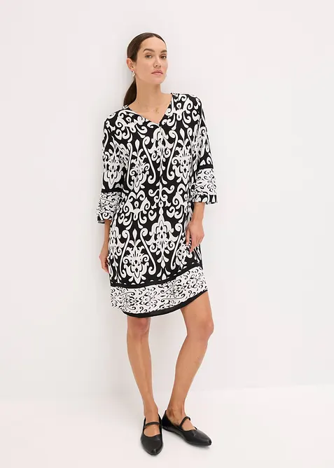 Abito tunica in viscosa fluente, bonprix