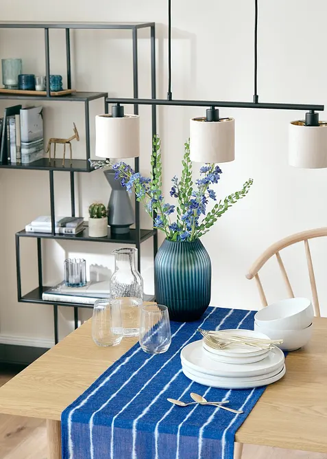 Runner da tavola con percentuale di lino, bonprix