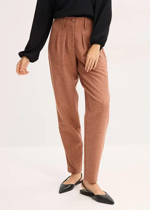 Pantaloni in simil lana, bonprix