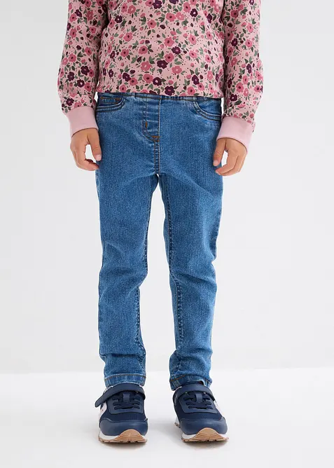 Jeggings mid waist con comodo elastico in vita, bonprix