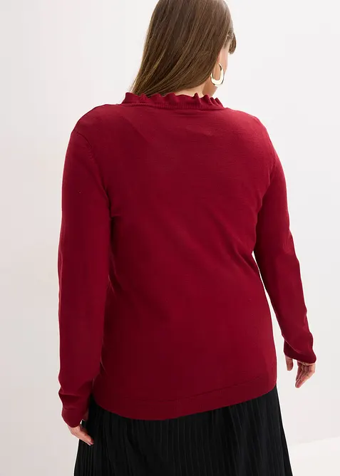 Cardigan in filato fine di misto viscosa fluente, bonprix