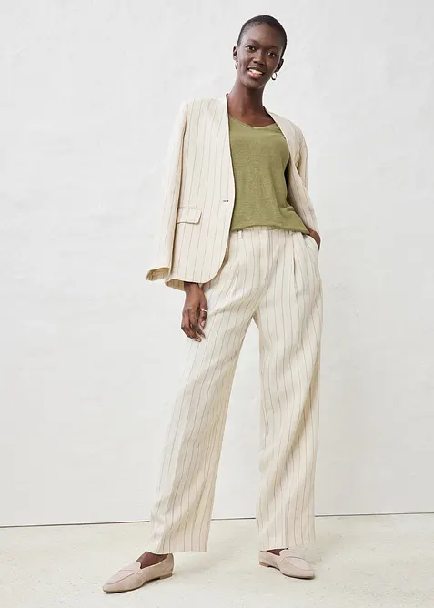 Maglia in puro lino, bonprix