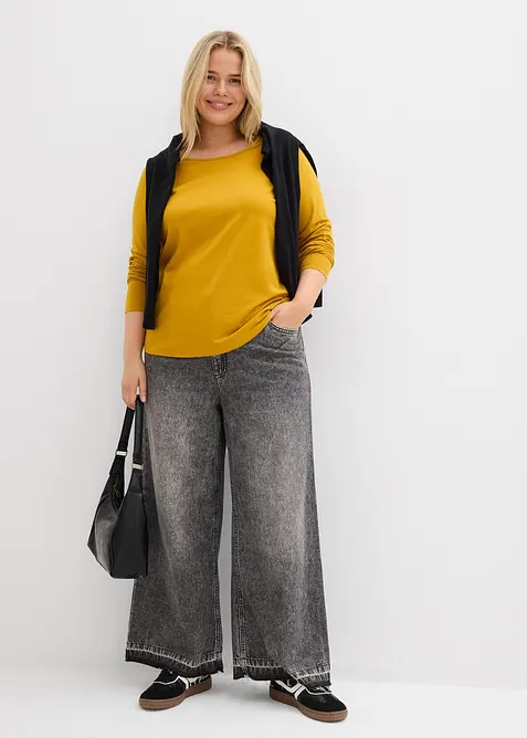 Maglia a maniche lunghe (pacco da 2), bonprix