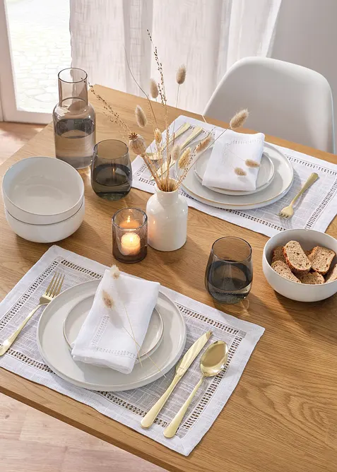 Servizio di piatti (set 12 pezzi), bonprix